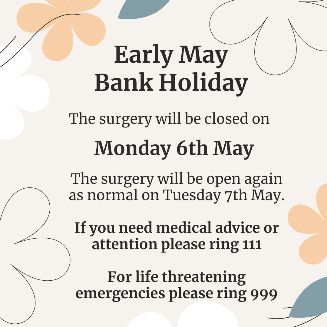 May day bank holiday notification